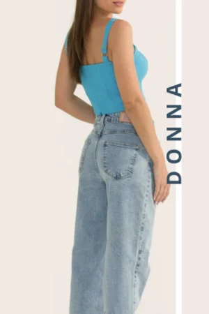 Calça jeans reta divero