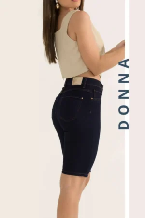 Bermuda ciclista jeans divero