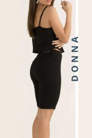 Bermuda ciclista preta divero