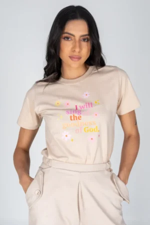 Camiseta I will sing