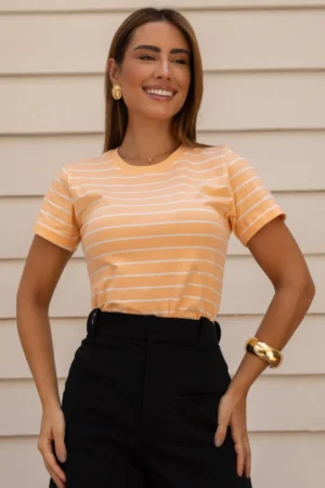 Camiseta risca de giz