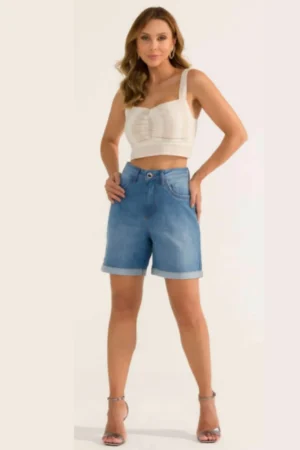 Shorts jeans mom divero