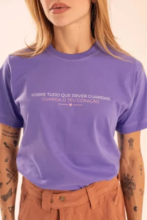 Camiseta provérbios 4:23