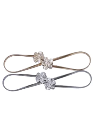 Cinto mola duas flores