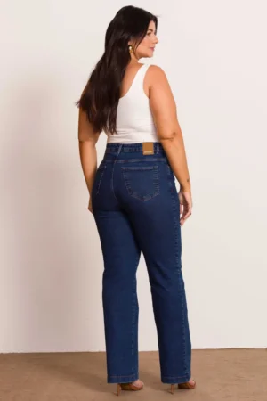 Calça jeans wide leg